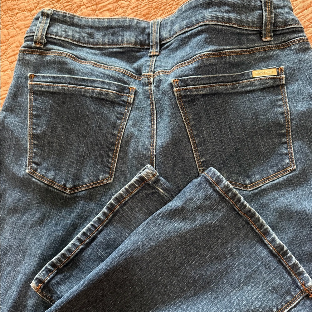 White House Black Market Dark Blue boot Leg Jeans